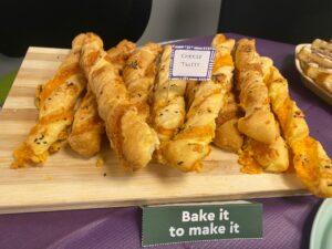 Macmillan cheese twists