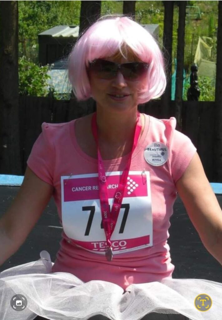 Sue Pace Race for Life fundraising