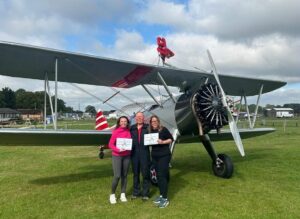 Charity Wing Walk for Unique Charity