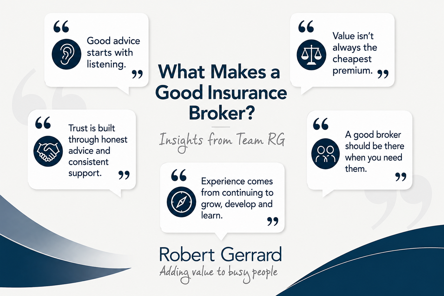 Insurance broker What makes a good insurance broker